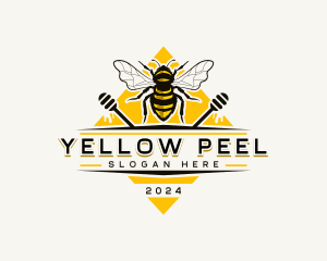 Bee Hive Honey logo design