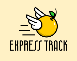 Lemon Express Delivery logo design