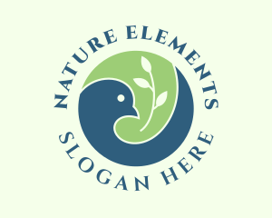 Nature Charity Dove logo design