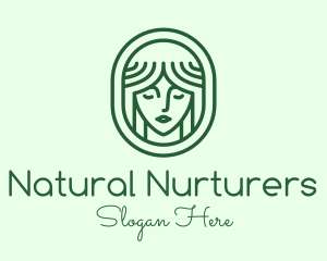 Goddess Mother Nature logo design