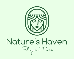 Goddess Mother Nature logo design