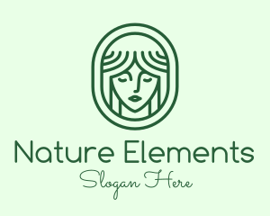 Goddess Mother Nature logo design