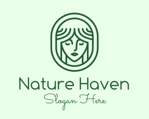 Goddess Mother Nature logo design