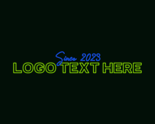 Luminous logo example 4