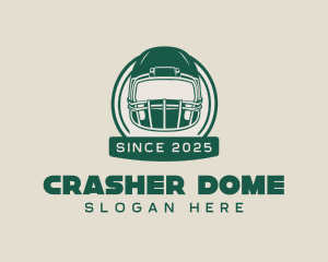 Rugby Sport Helmet logo
