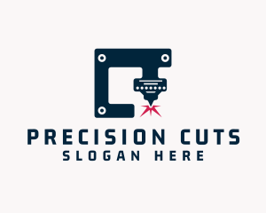 Laser Cutting Machinery logo design