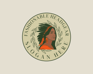 Native American Woman logo