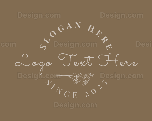 Cursive Feminine Business Logo