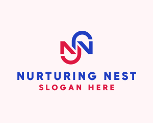 Corporate Firm Letter N logo design