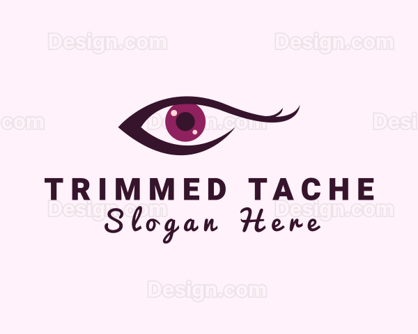 Woman Eyelash Extension Logo