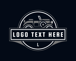 Classic Car Dealership Logo