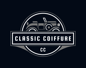 Classic Car Dealership logo design