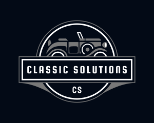 Classic Car Dealership logo design