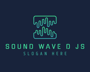 Digital Audio Soundwave logo design