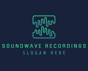 Digital Audio Soundwave logo design