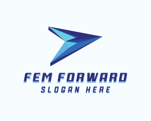 Logistics Forwarding Plane logo design