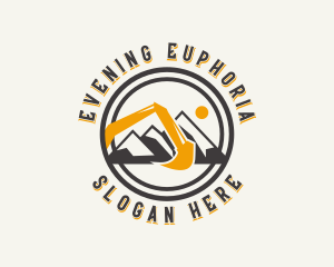 Mining Excavator Contractor Logo