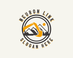 Mining Excavator Contractor Logo