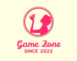 Lady Cupcake Baker logo