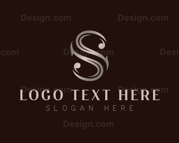 Decorative Luxury Letter S Logo