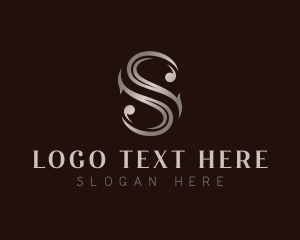 Decorative Luxury Letter S logo