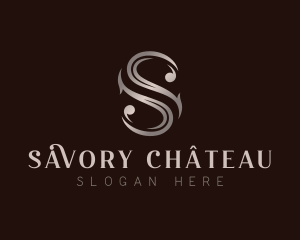 Decorative Luxury Letter S logo design