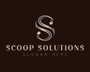 Decorative Luxury Letter S logo design