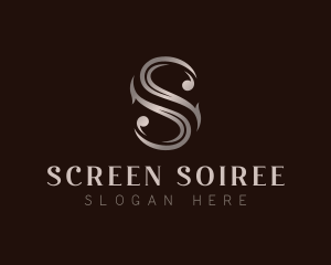 Decorative Luxury Letter S logo design