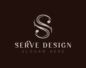 Decorative Luxury Letter S logo design