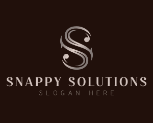 Decorative Luxury Letter S logo design