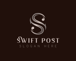 Decorative Luxury Letter S logo design