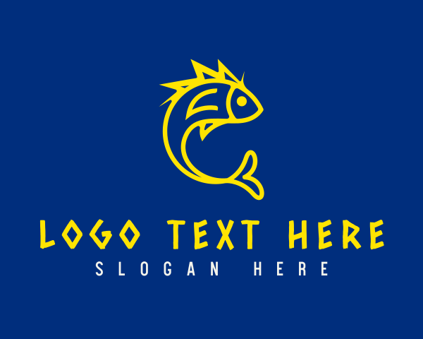 Deep Sea logo example 1