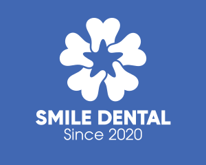 Dental Star Teeth logo design