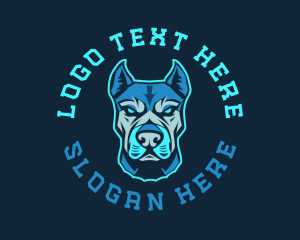 Gaming Doberman Avatar logo