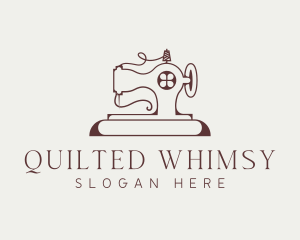 Traditional Sewing Machine logo