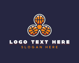 Basketball Fidget Spinner   logo