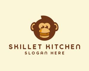 Burger Monkey Restaurant  logo design