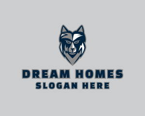 Wolf Sports Team Logo