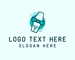 Bow Tie Cocktail Shaker logo