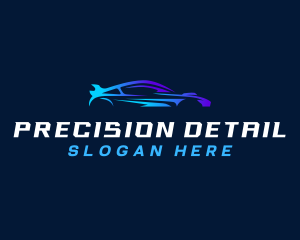 Race Car Detailing logo design