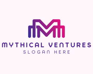 Generic Multimedia Letter M logo design