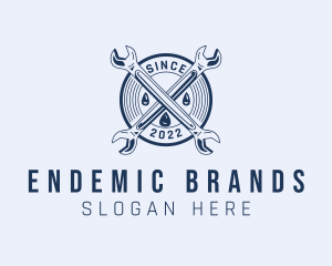 Wrench Tool Maintenance logo design