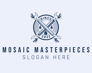 Wrench Tool Maintenance logo design