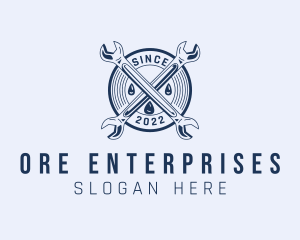 Wrench Tool Maintenance logo design