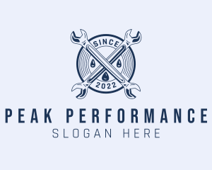 Wrench Tool Maintenance logo design