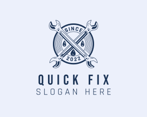 Wrench Tool Maintenance logo design