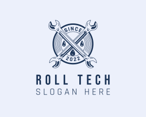 Wrench Tool Maintenance logo design