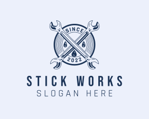 Wrench Tool Maintenance logo design