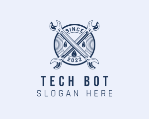 Wrench Tool Maintenance logo design