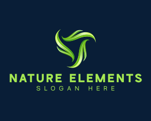 Natural Leaf Lawn logo design